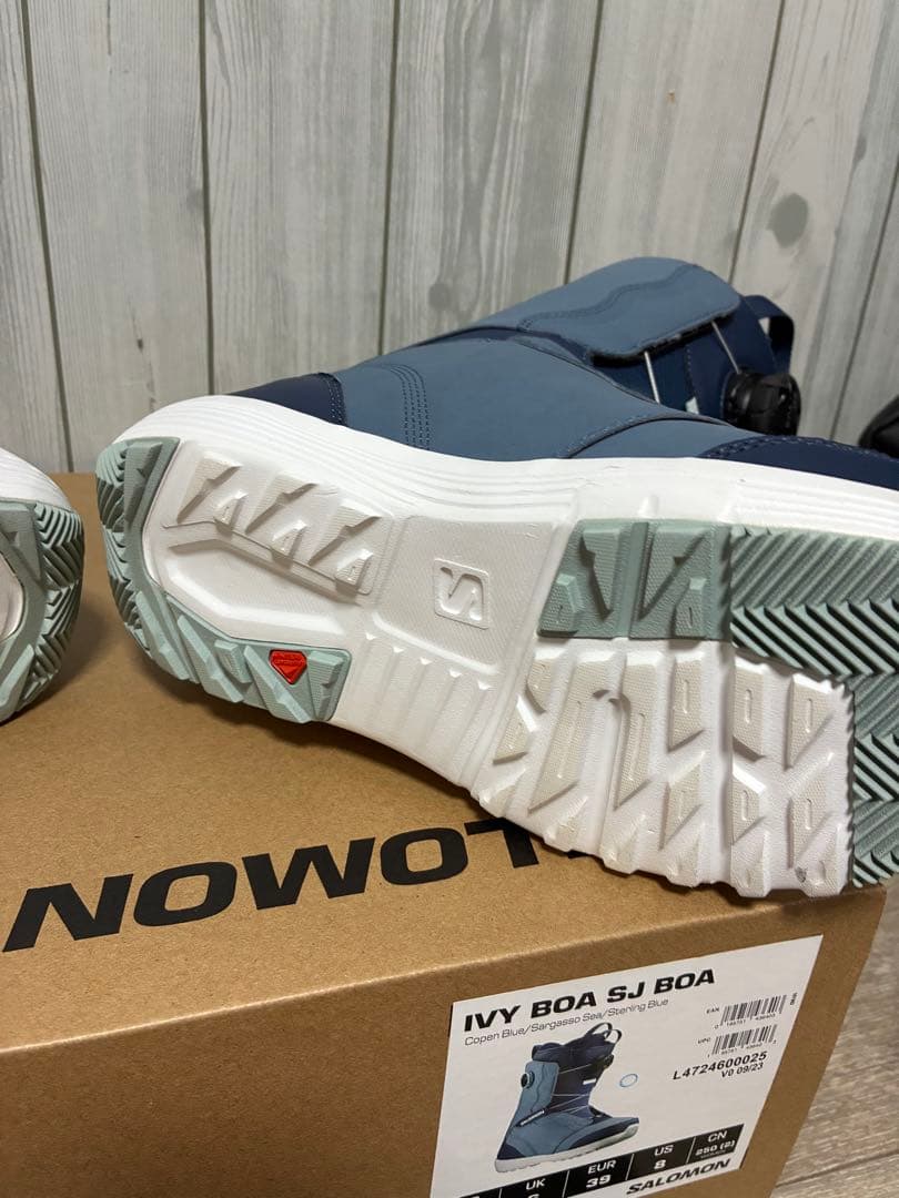 新品同様SALOMON IVY BOA SJ BOA ブーツ 25cm