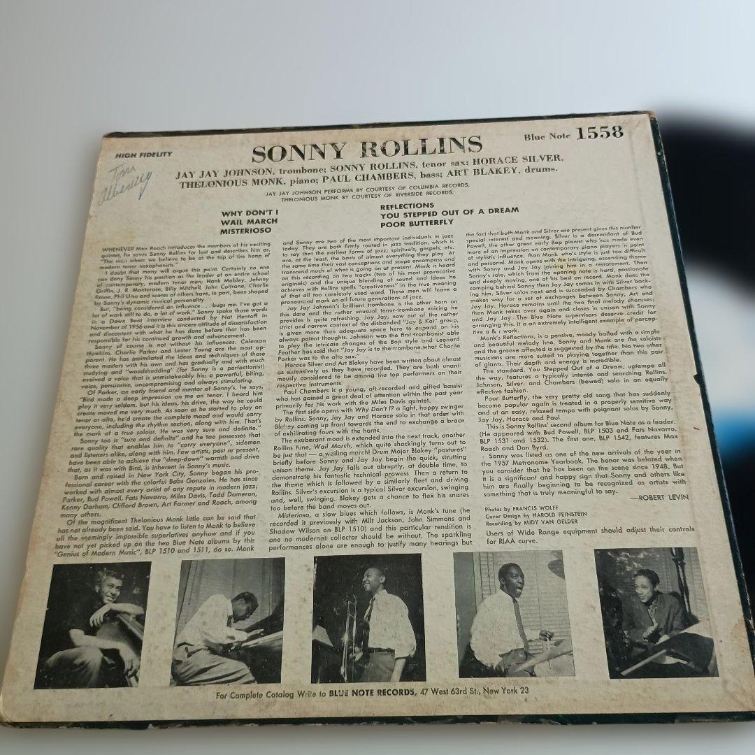 値下げOK！オリジナル Sonny Rollins Blue Note1552