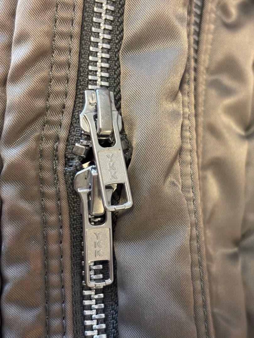 希少 PORTER タンカー ショルダーバッグシルバーグレー 2層式 廃盤品