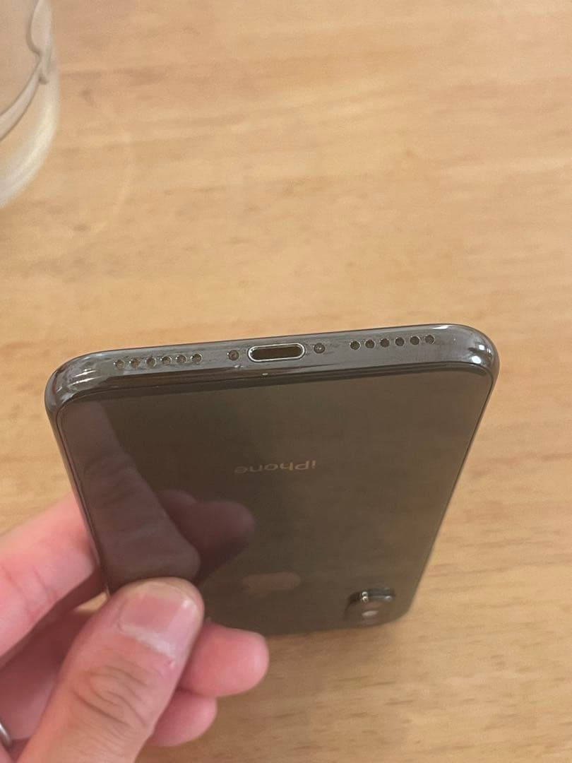 Apple iPhone X スペースグレー 本体