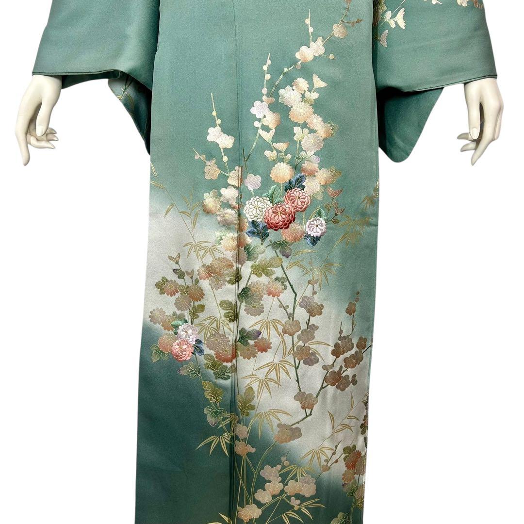 camc　訪問着５点フルセット　袋帯　着物　正絹