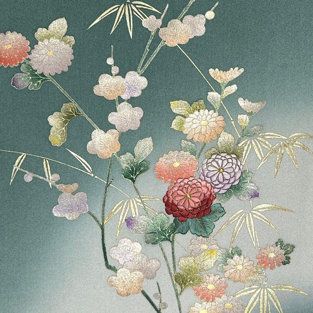 camc　訪問着５点フルセット　袋帯　着物　正絹