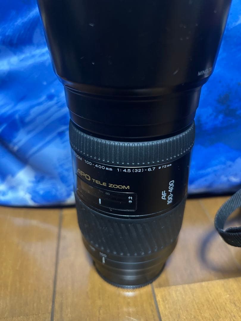 ミノルタ　望遠レンズ　AF APO TELE ZOOM 100-400mm