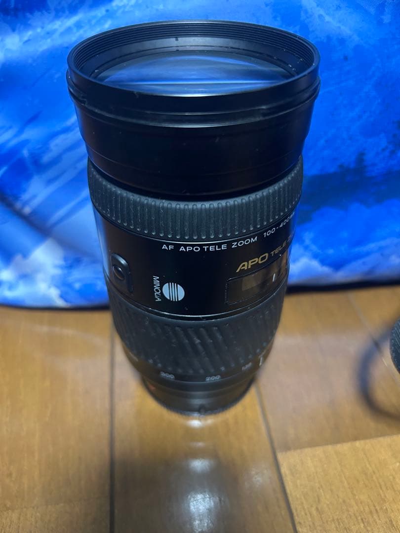 ミノルタ　望遠レンズ　AF APO TELE ZOOM 100-400mm