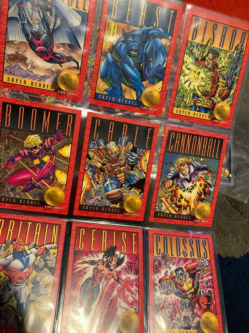 1993スカイボックス社製 X-MENシリーズ2 レギュラーカード 全100種