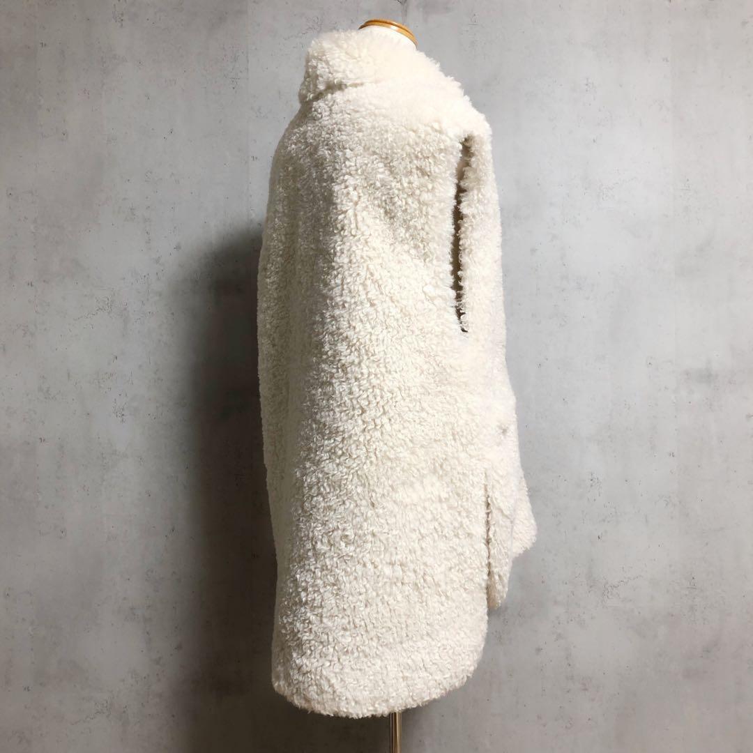 美品　anuke アンヌーク Eco Fur Vest エコファーベスト