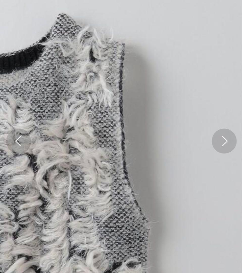 2023＜6(ROKU)＞フリンジジャカード ベスト