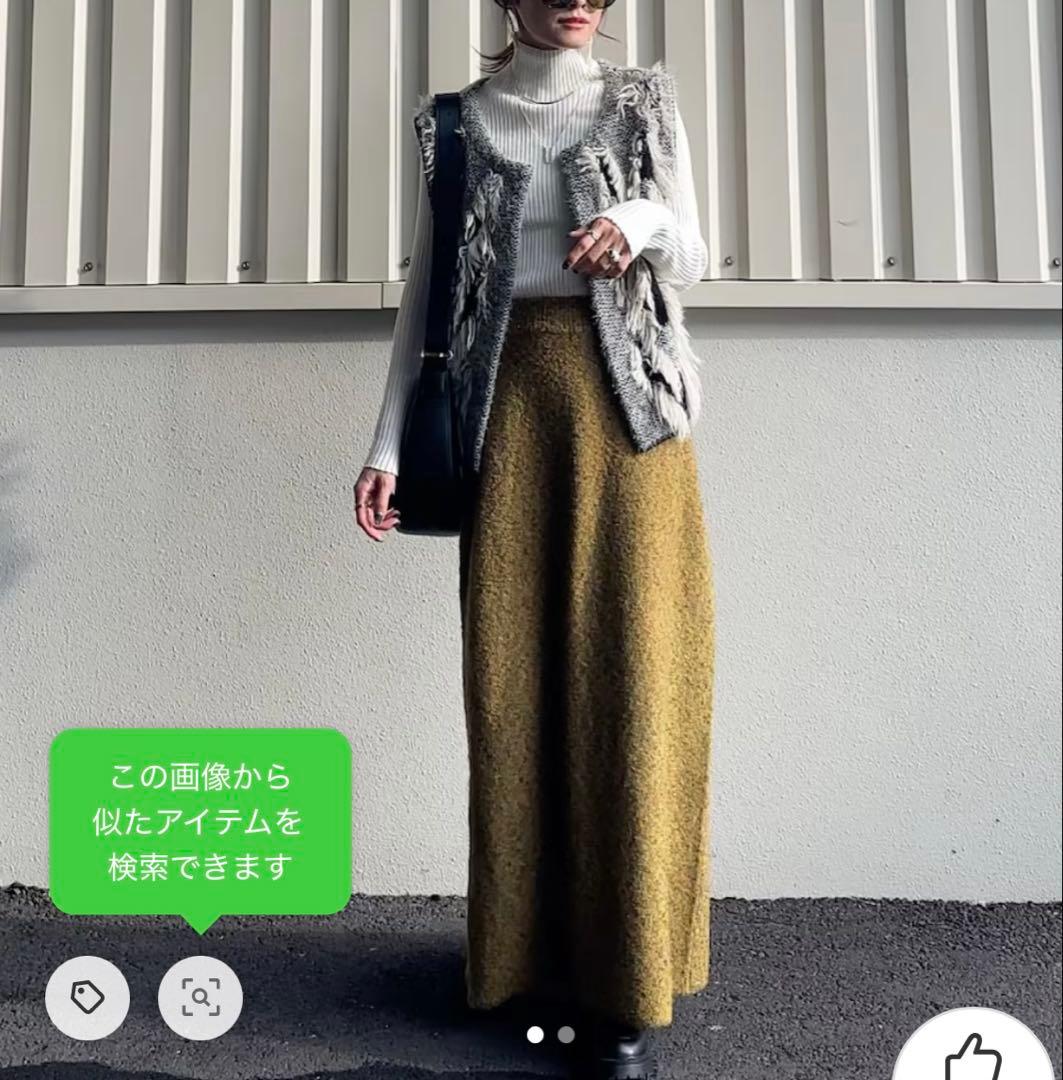 2023＜6(ROKU)＞フリンジジャカード ベスト