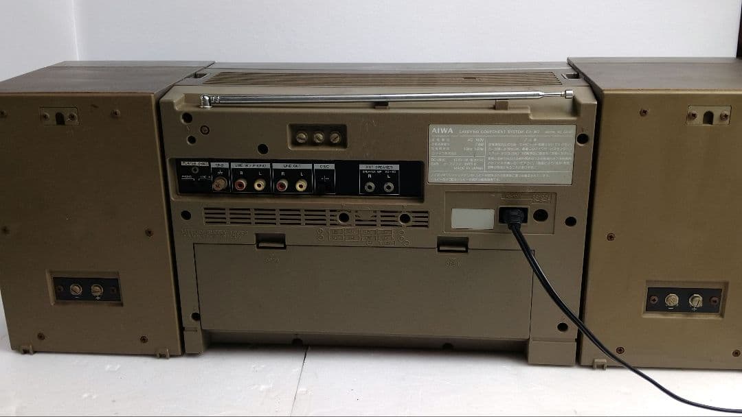 AIWA CA-W2 昭和 レトロ ラジカセ オーディオ機器 ラジオ カセット