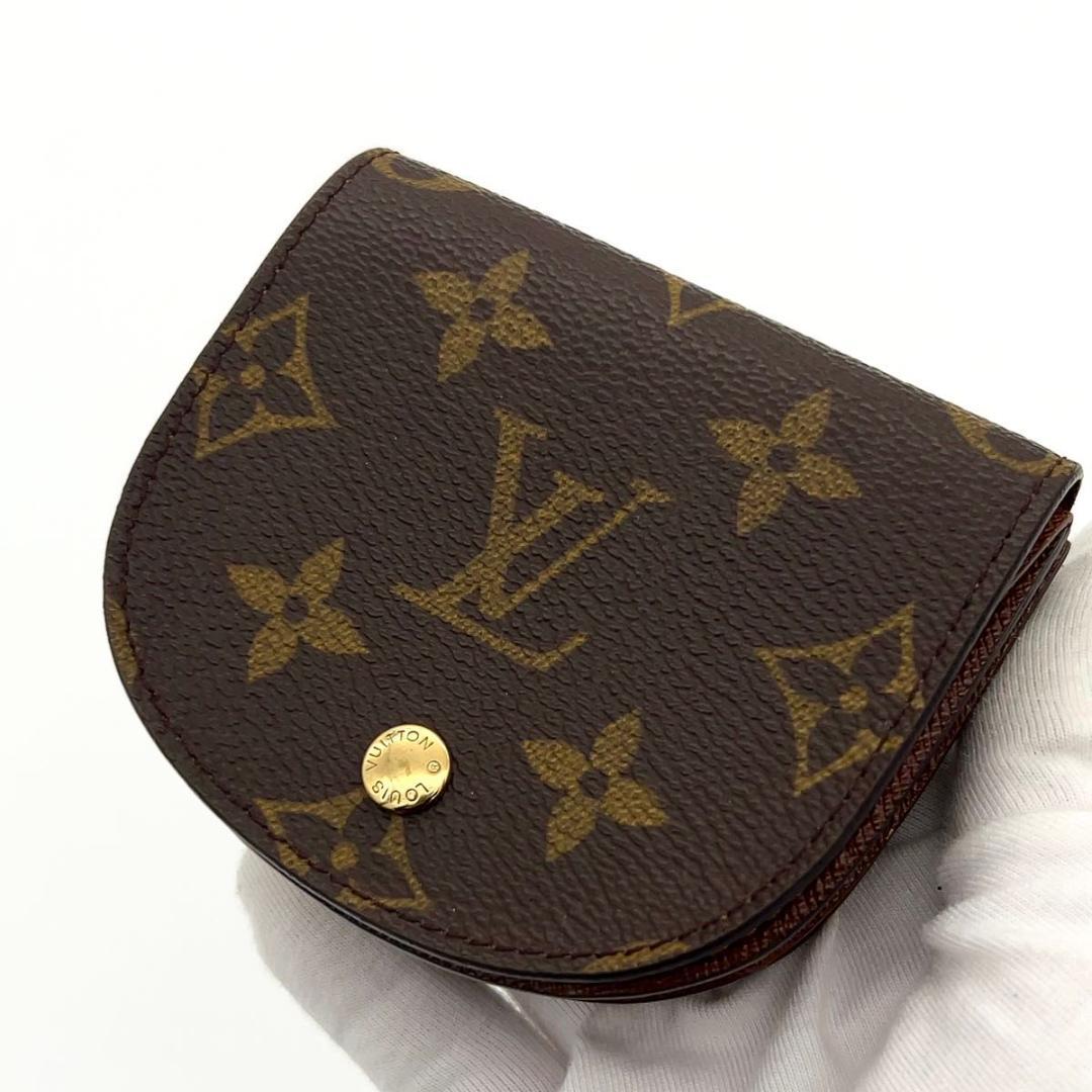 【極美品】ルイヴィトン 小銭入れ ポルトモネ グゼ モノグラム　男女兼用