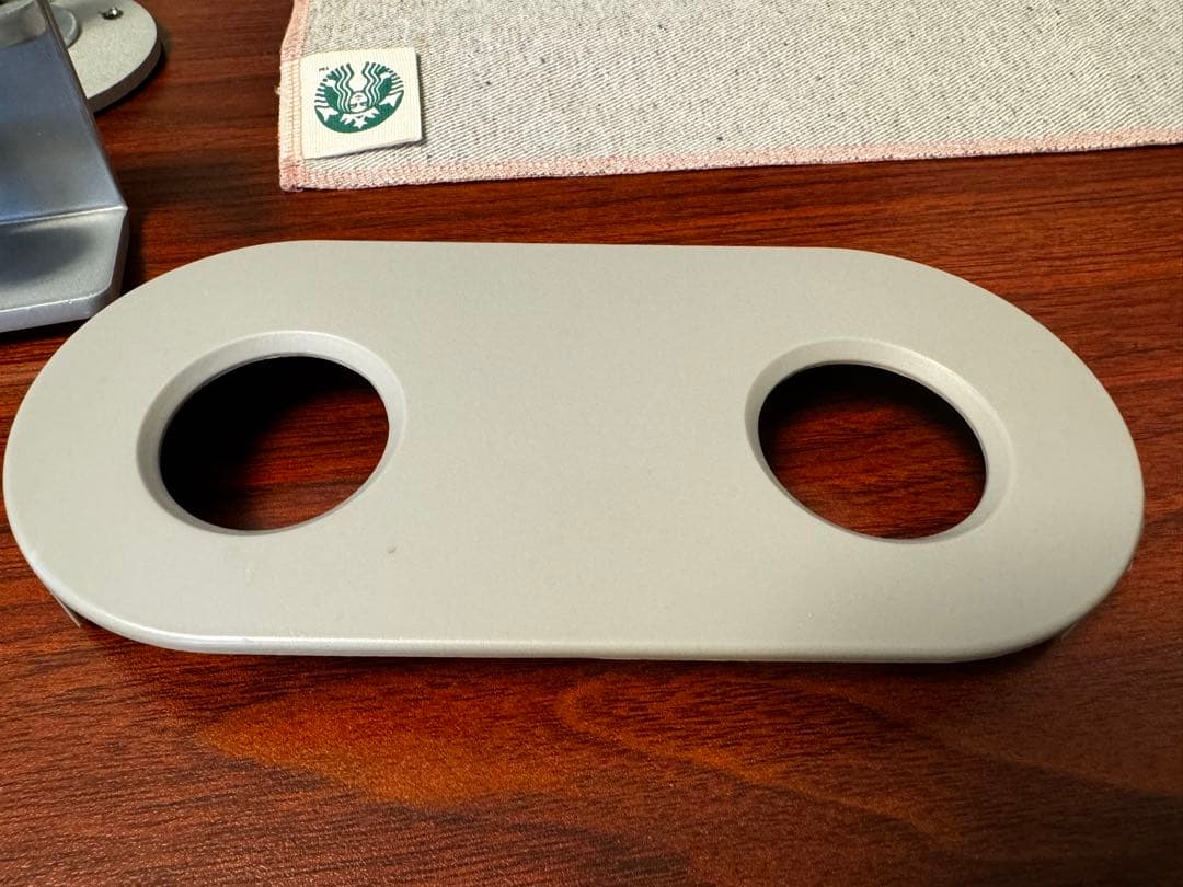 cbs flo デュアル用　テーブルクランプ　シルバー