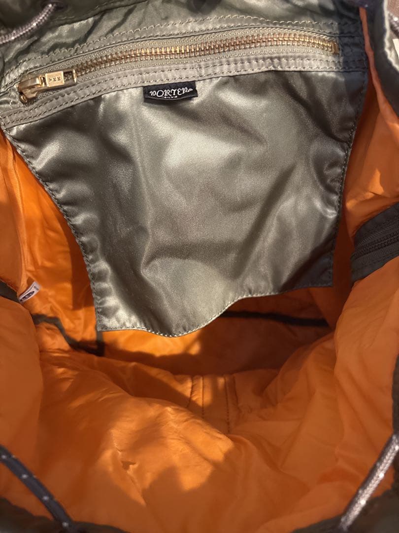 ポーター リュック バックパック カーキ グリーン 緑