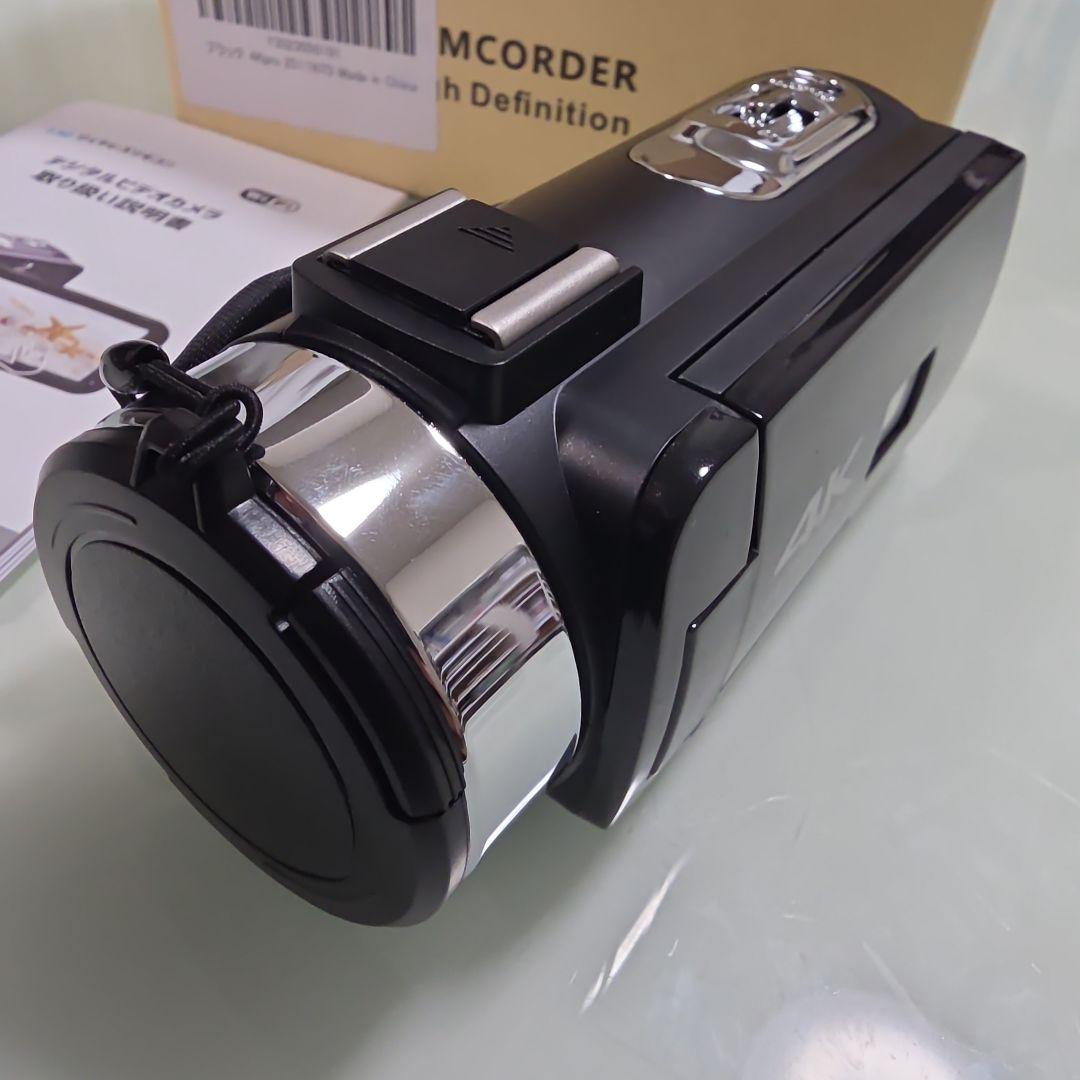 新品の4Kビデオカメラ本体 Wi-Fi機能付 18倍ズーム