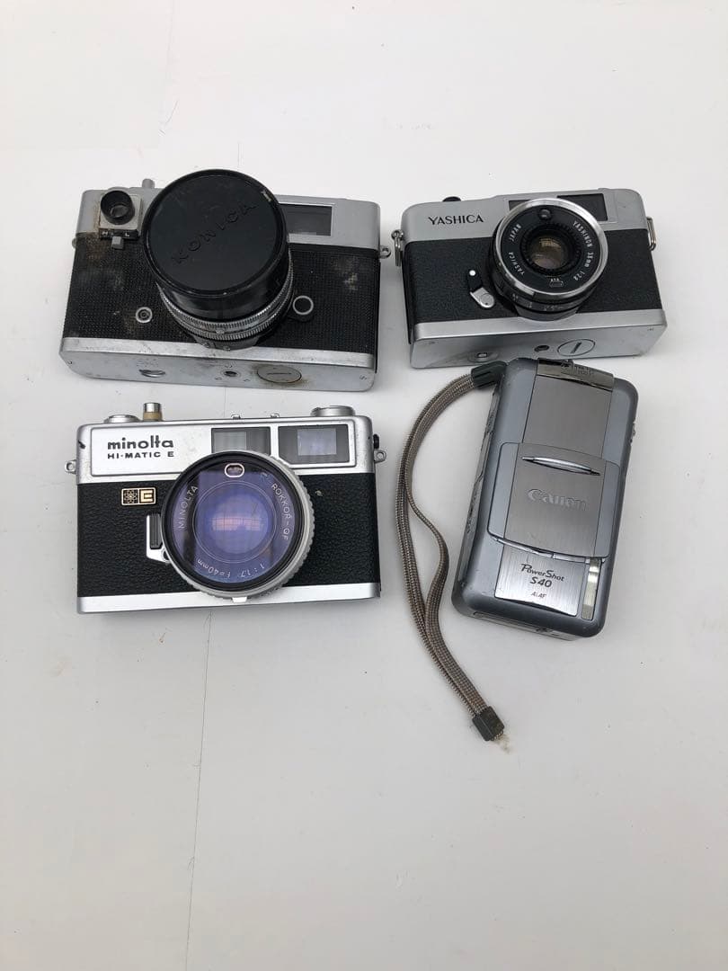 KONICA AUTO S などまとめて4台ジャンク(D137)