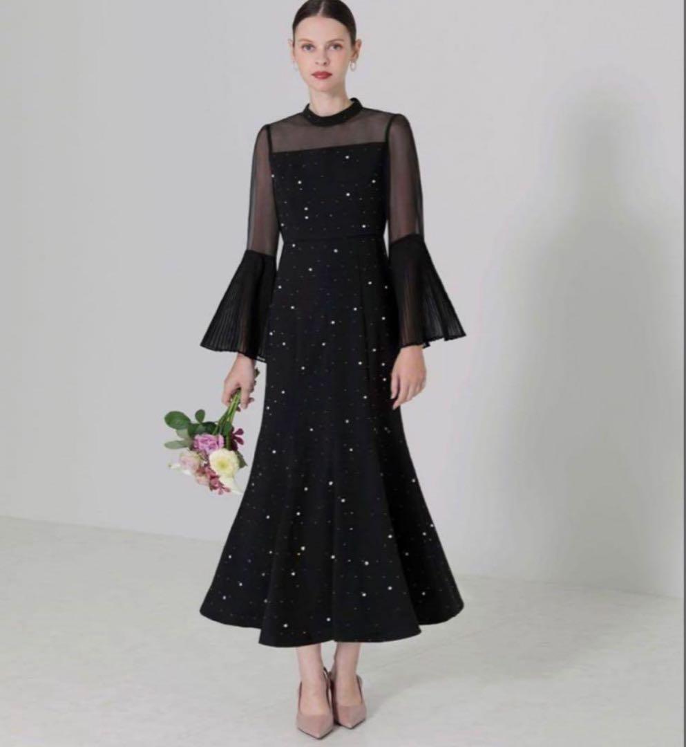leja パールマーメイドドレス 黒