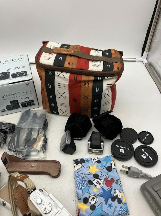 【美品】OLYMPUS E-PL5 デジタル一眼レフ 本体と付属品