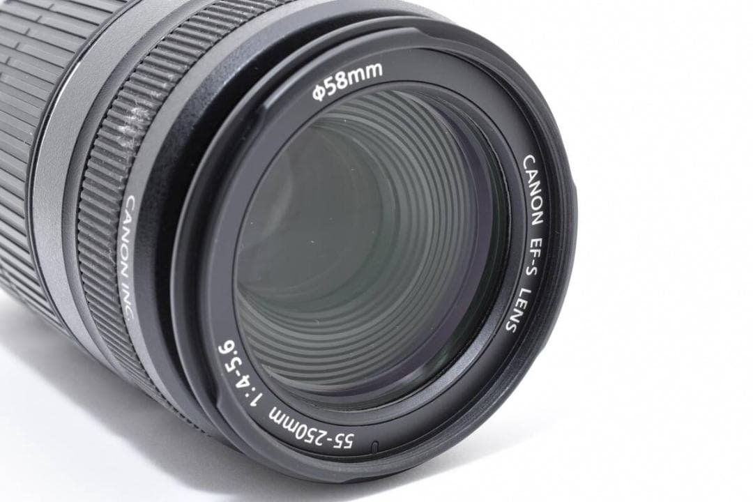 【実用美品】Canon キヤノン EF-S 55-250mm F4-5.6 IS