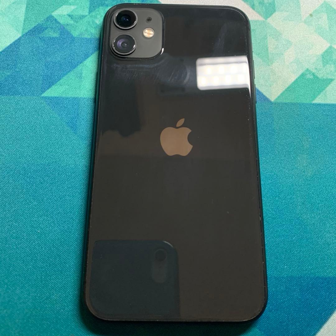 Apple iPhone11 64GB ブラック SIMフリー　画面割他ジャンク