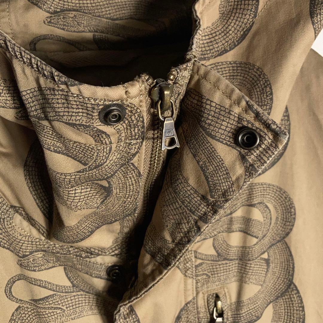 HYSTERIC GLAMOUR ミリタリージャケット SNAKE LOOP.