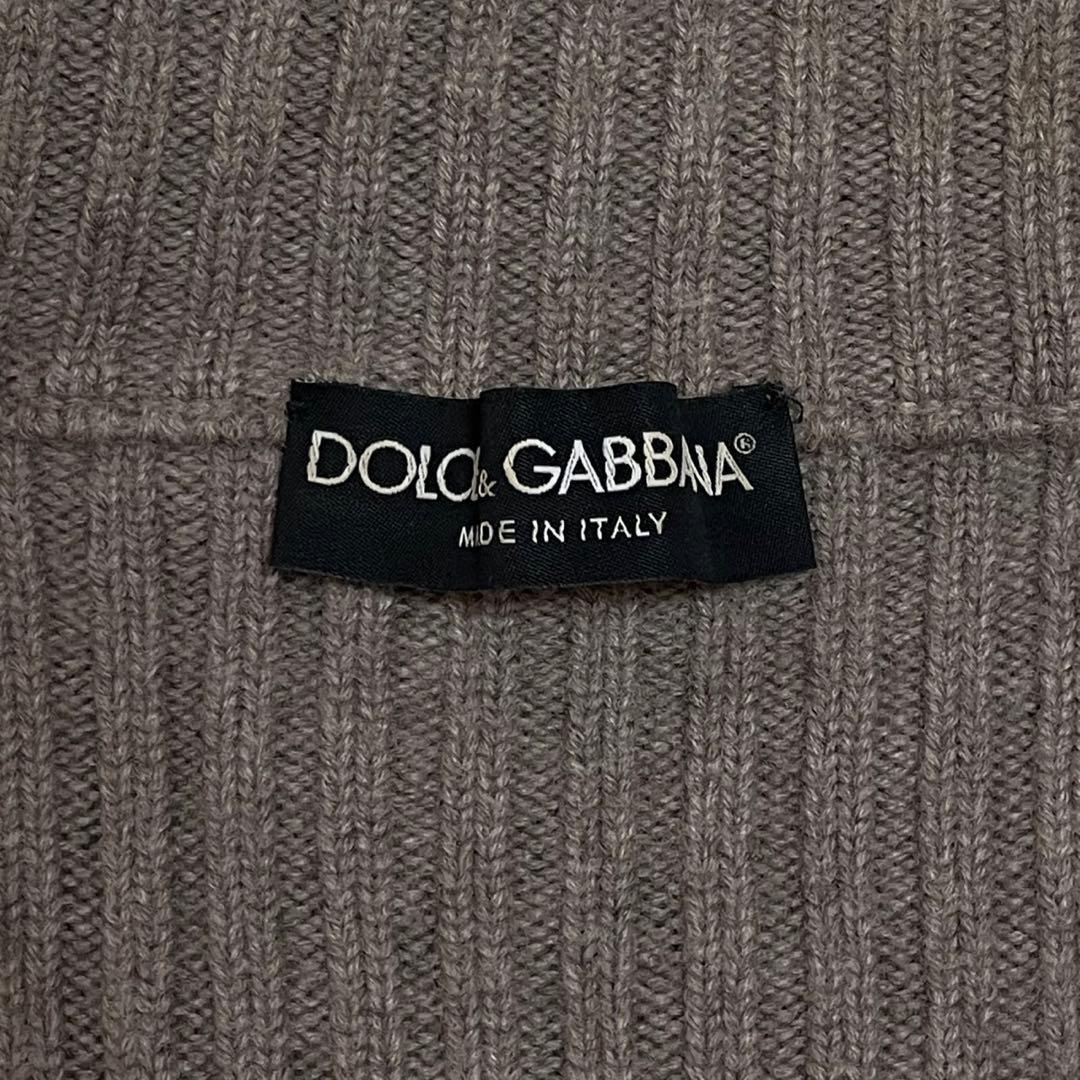 極美品● ドルチェアンドガッバーナ ニット ジャケット ドライバーズニット 48