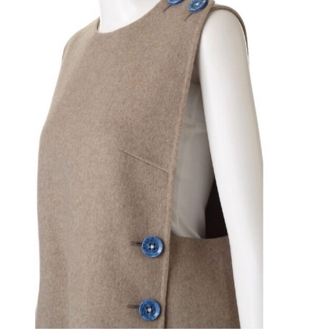 ENFOLD エンフォルド　ウールリバーベスト