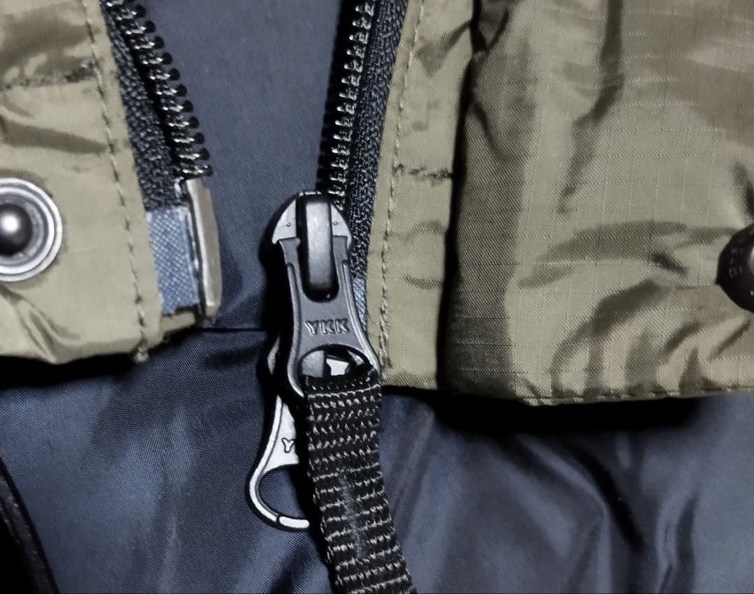 Back Channel　×　NANGA　ダウンジャケット オリーブカーキ　M