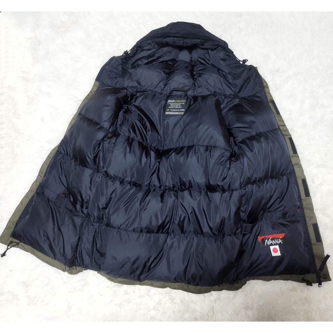 Back Channel　×　NANGA　ダウンジャケット オリーブカーキ　M