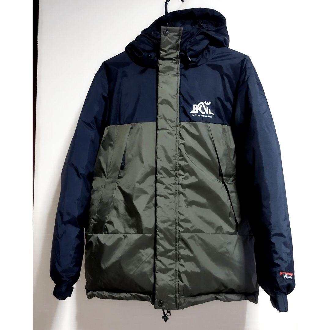 Back Channel　×　NANGA　ダウンジャケット オリーブカーキ　M