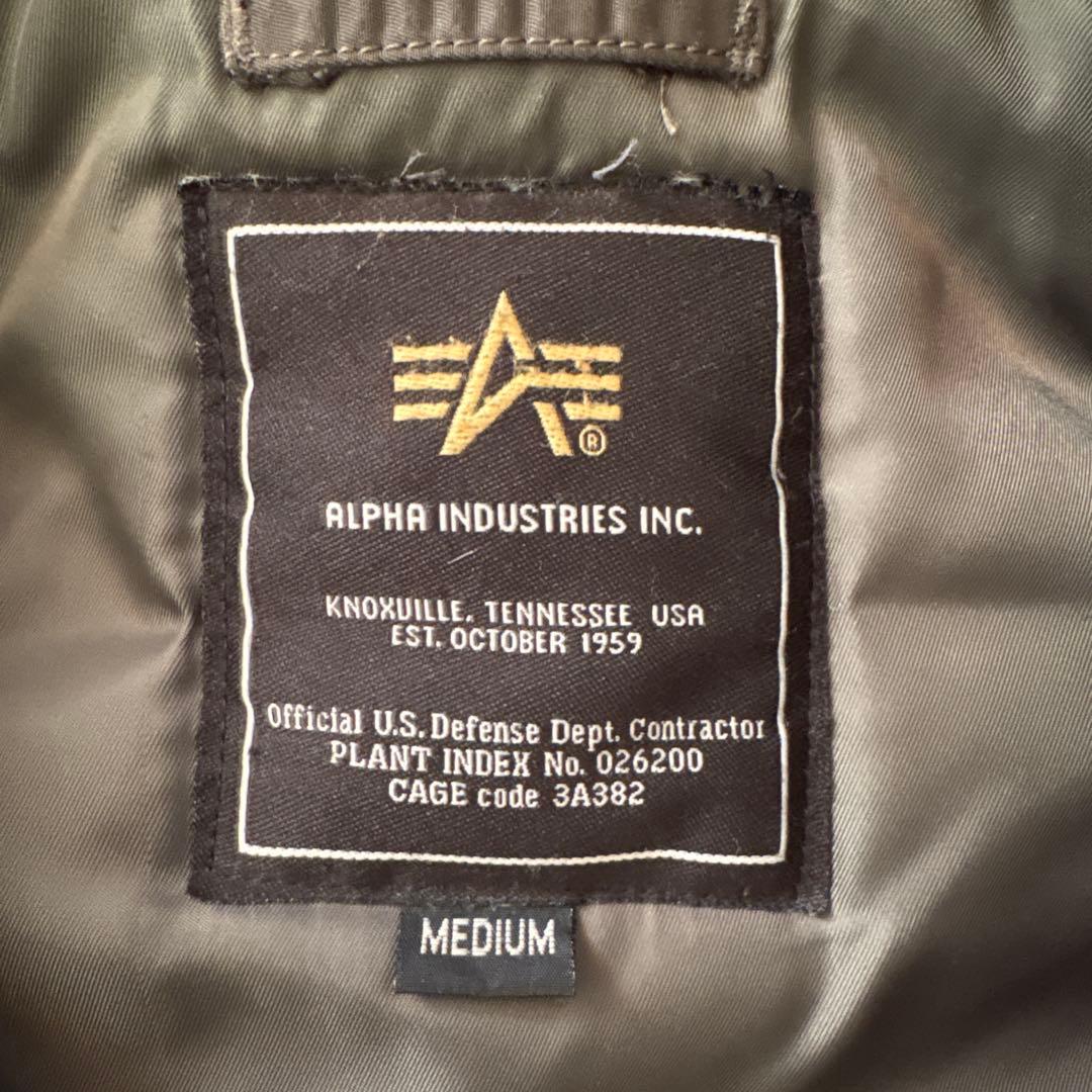 【alpha】n3b フライトジャケット ミリタリージャケット