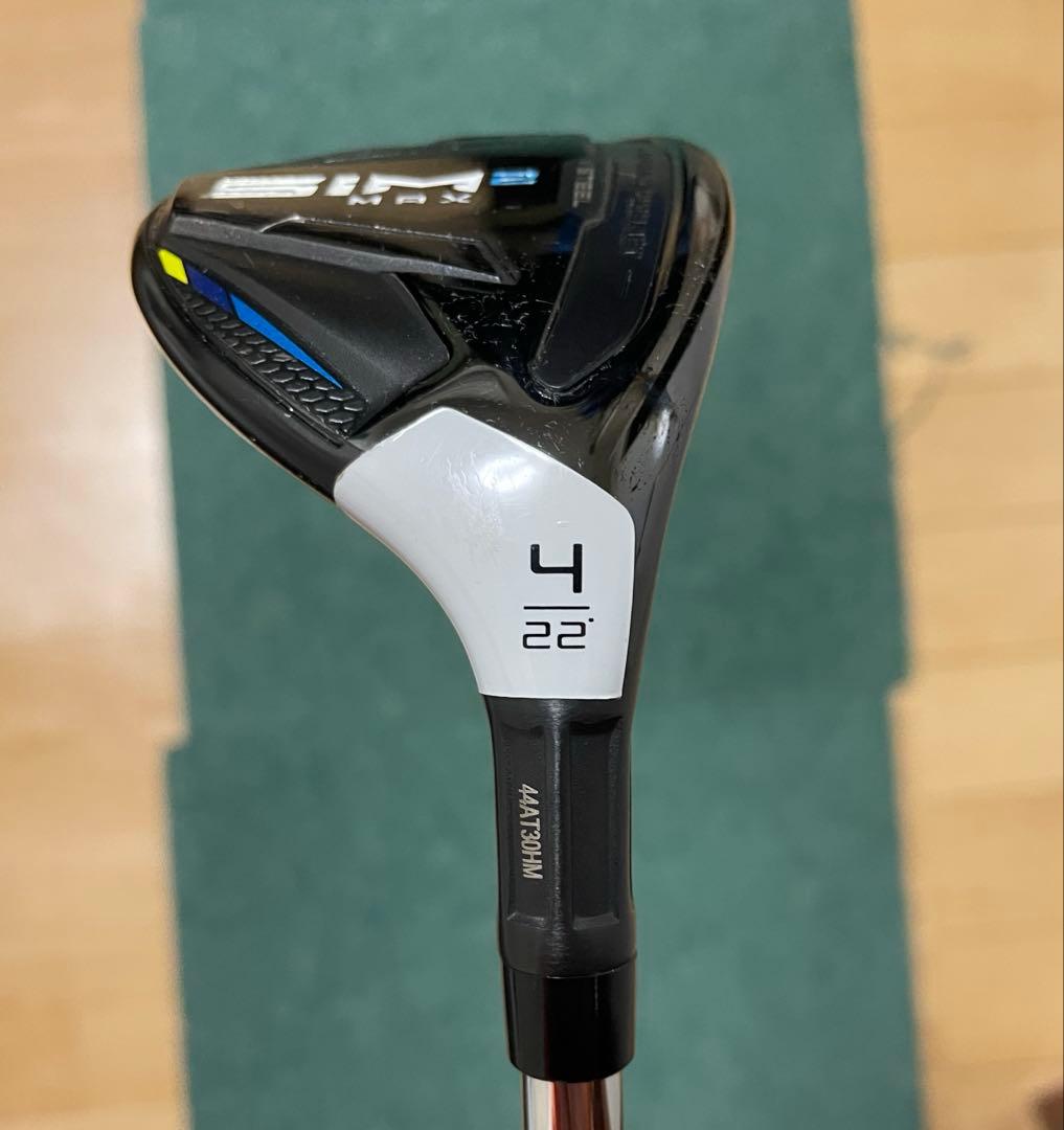 テーラーメイド SIM2 MAX レスキュー 4U 22° （ヘッドカバー付）