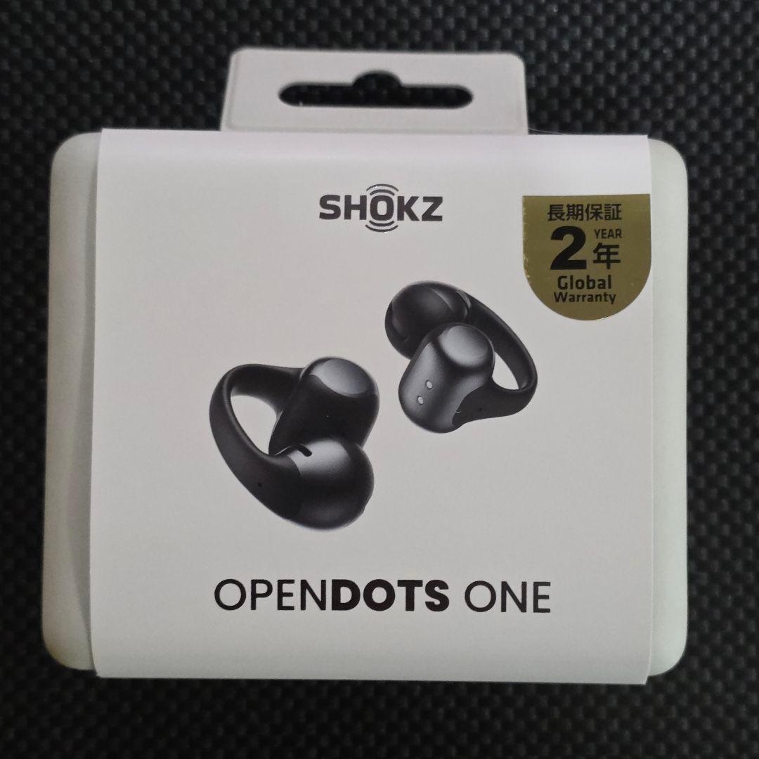 Shokz OPENDOTS ONE ブラック 専用シリコンケース付き