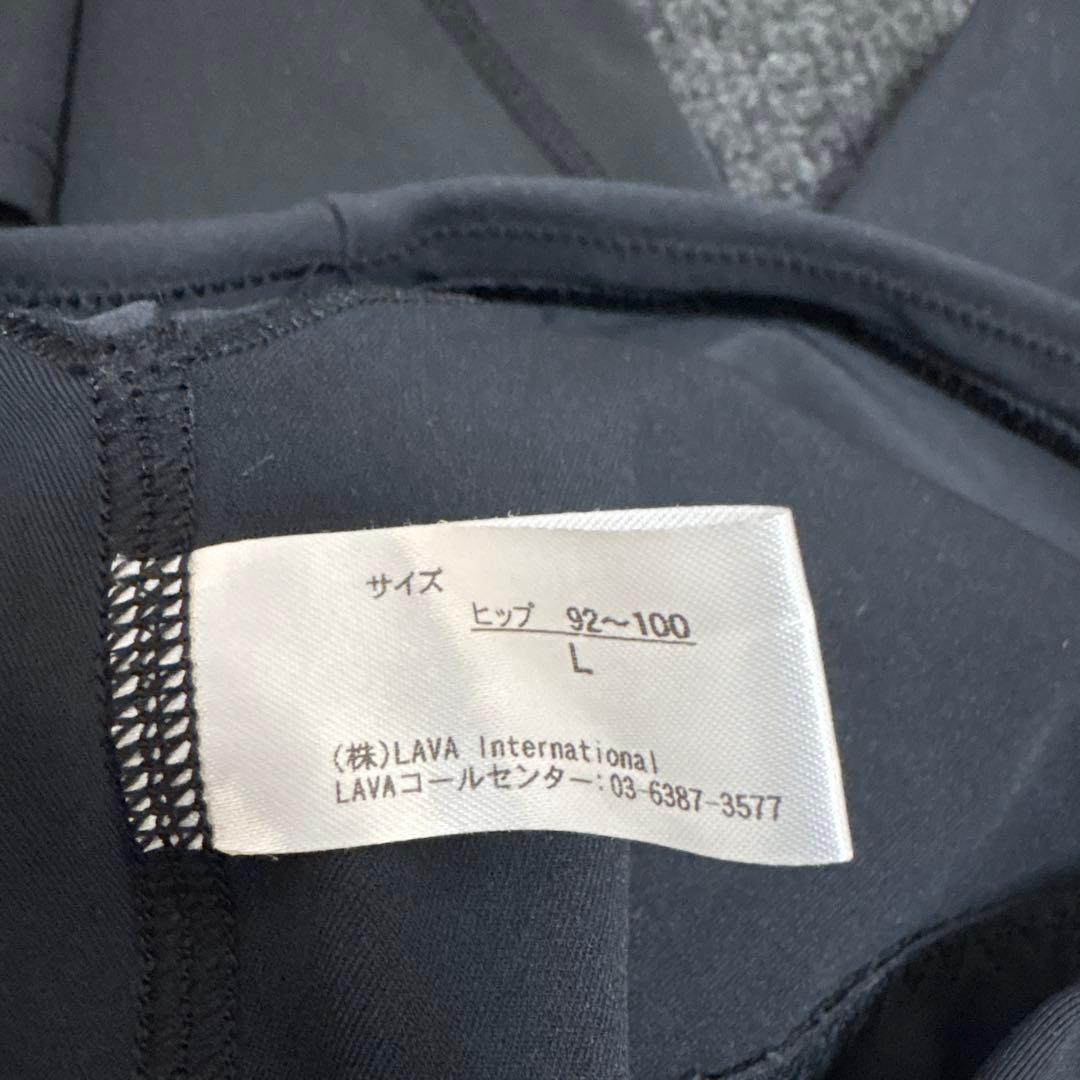 リントスル lava 着圧 ヨガウェア L 2枚 レギンスL1枚　靴下1枚セット