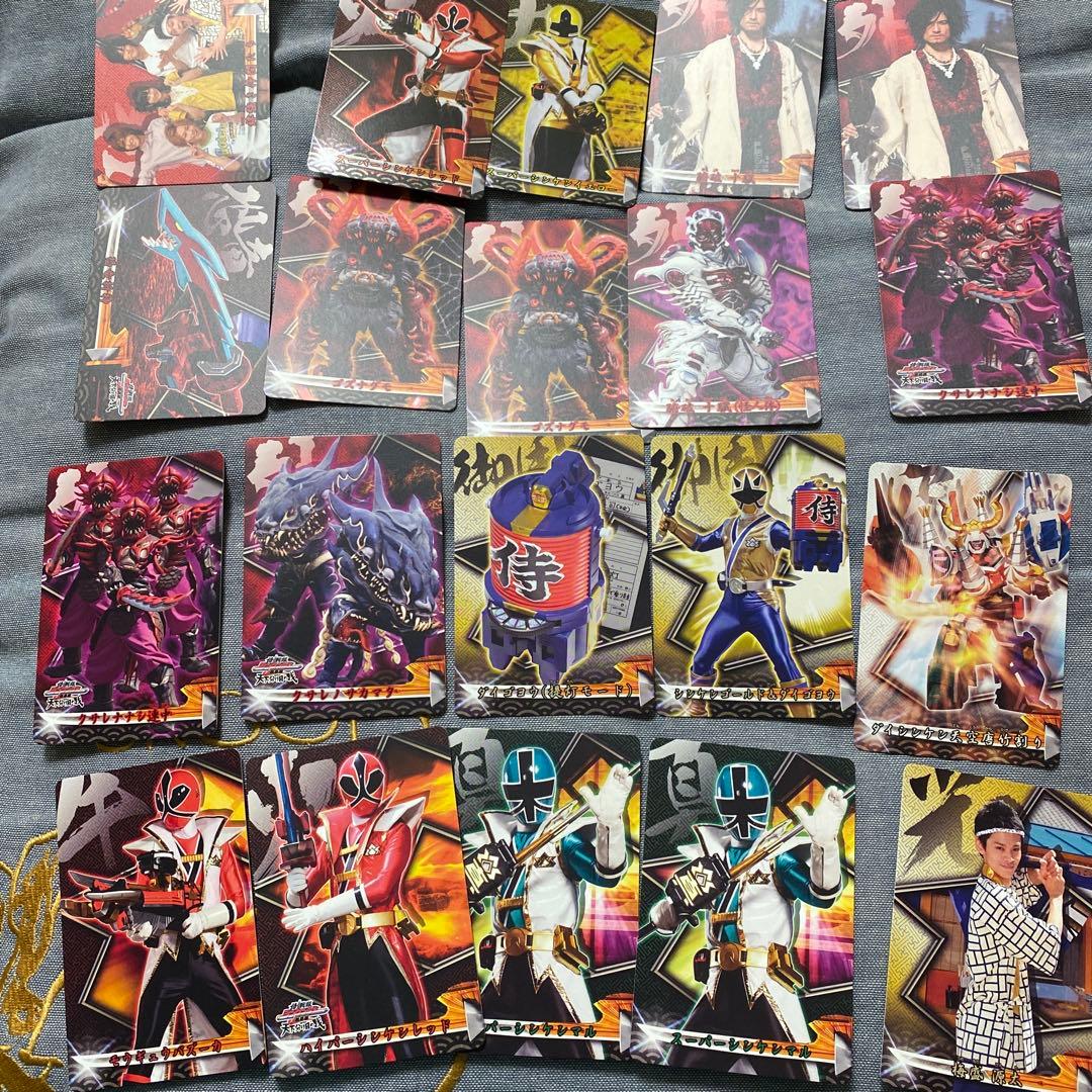 侍戦隊シンケンジャー　カード105枚セット