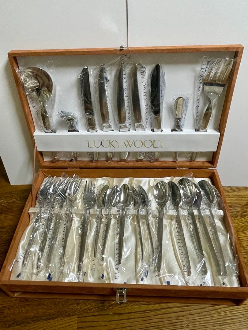 【macaron7719専用】 LUCKY WOODカトラリーセット デラックス