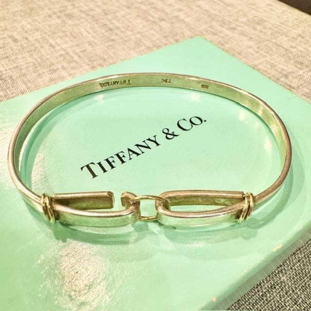 Tiffany&Co. ティファニー　バングル/ブレスレット　925/K18YG