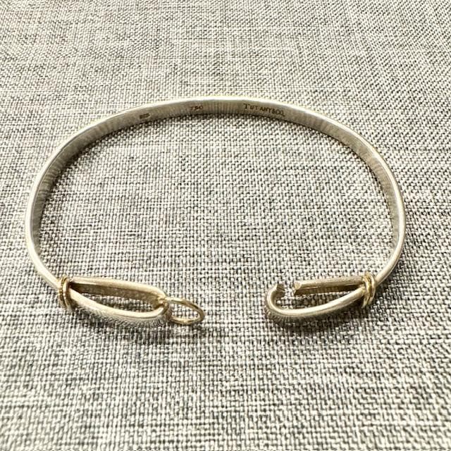 Tiffany&Co. ティファニー　バングル/ブレスレット　925/K18YG