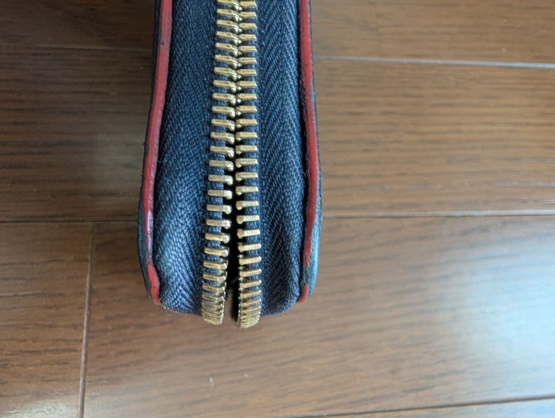 ルイヴィトン アンプラント マリーヌルージュ ジッピーウォレット 財布 長財布