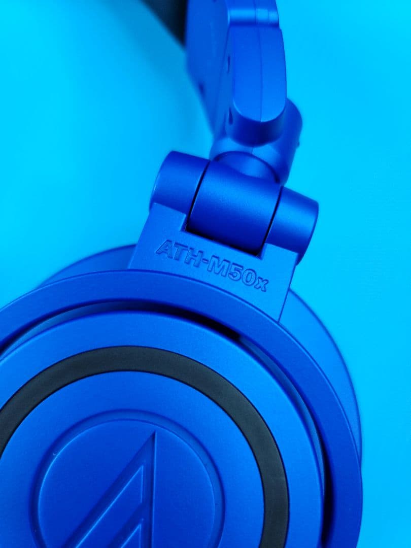【限定カラー】audio-technica ATH-M50x メタリックブルー