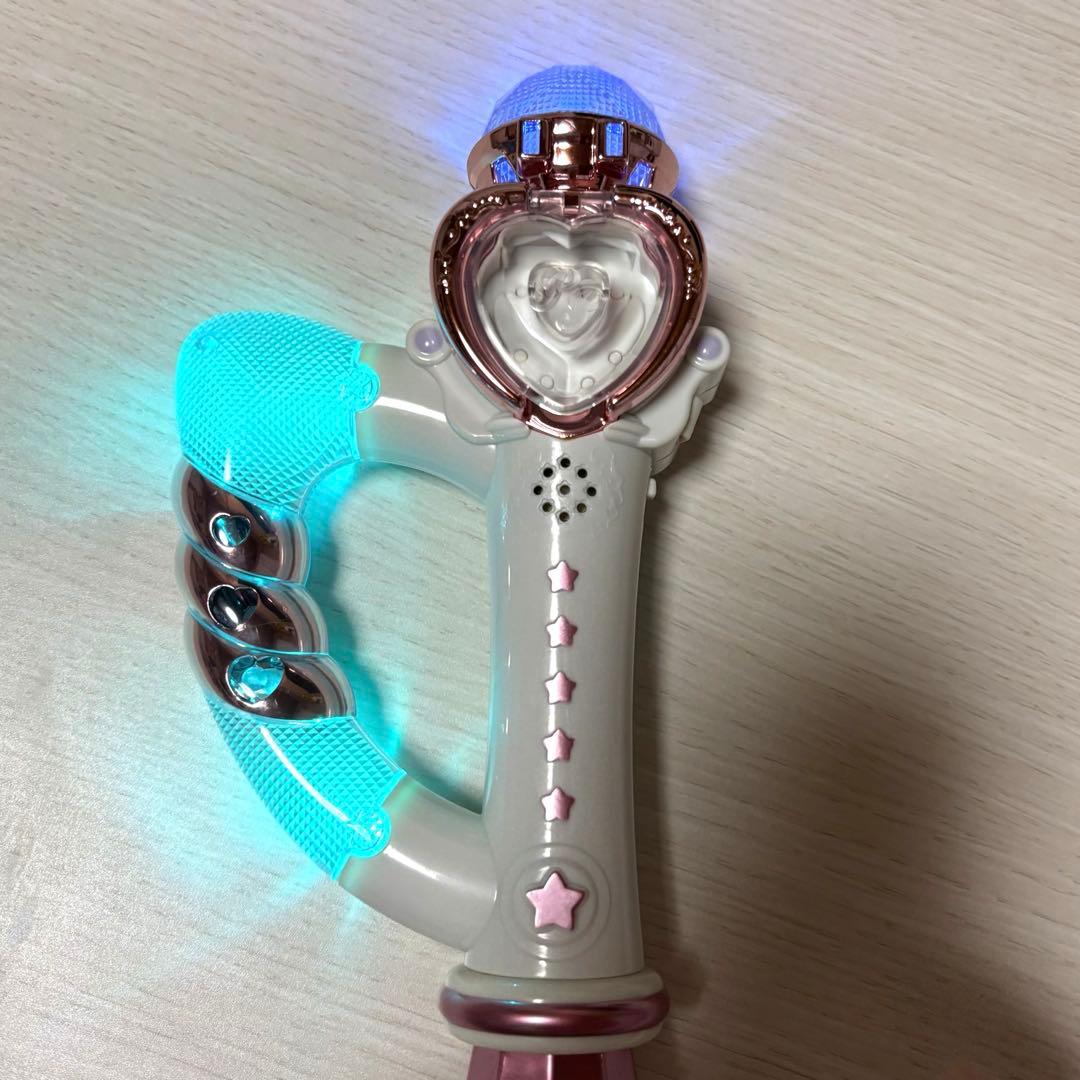 【美品・プニコン欠品】アイドルタイムプリパラ ゆい マイク&ハープセット DX