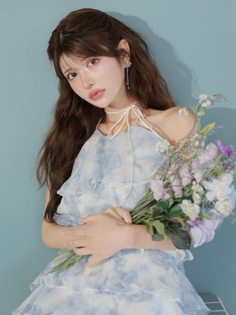 ROBE de FLEURS ローブドフルール　キャバドレス　Sサイズ