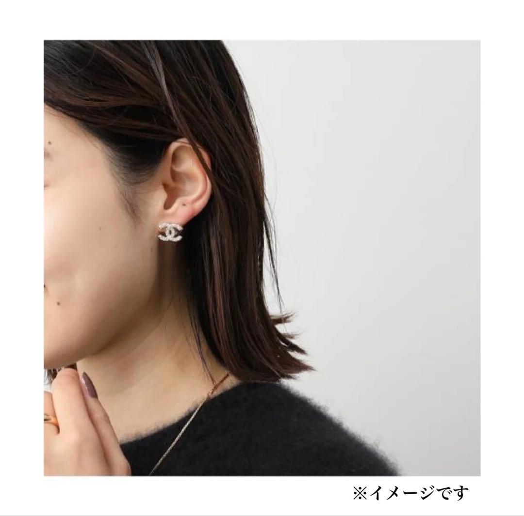 CHANEL CCロゴ パール ピアス(片耳用)