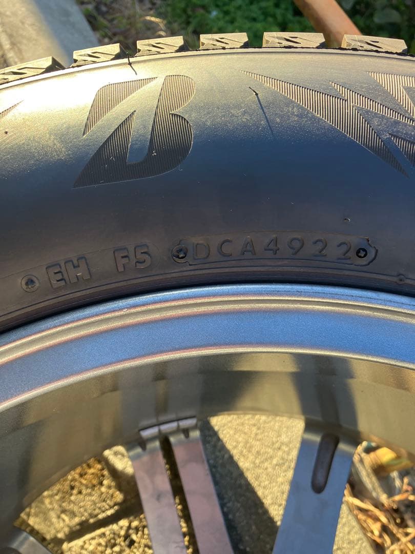 BALMINUM 17インチ ホイール スタッドレス 225/65R17 バリ溝