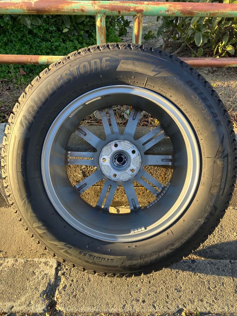 BALMINUM 17インチ ホイール スタッドレス 225/65R17 バリ溝