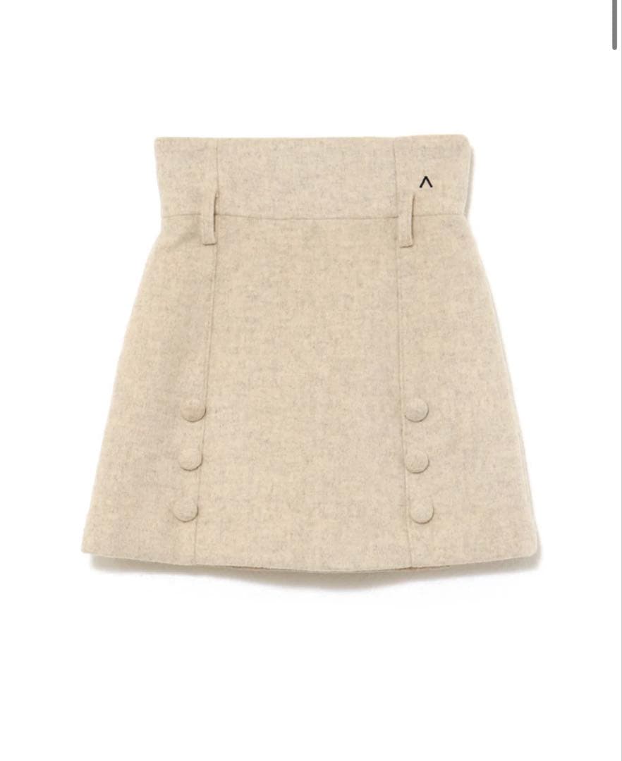 スカート Blair high waist skirt beige Msize