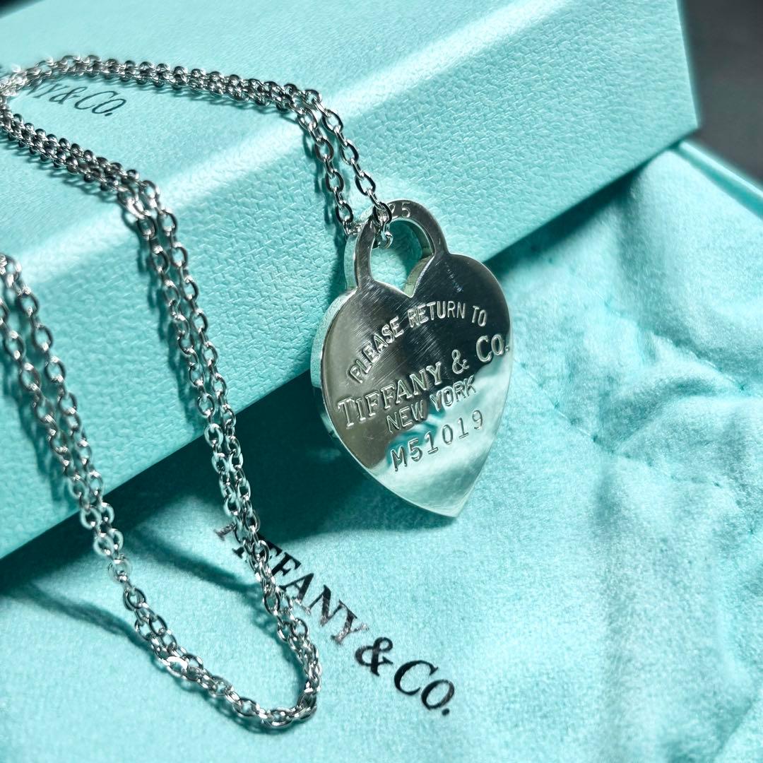 ティファニー　リターントゥ　ハート　ネックレス　　ペンダント　Tiffany