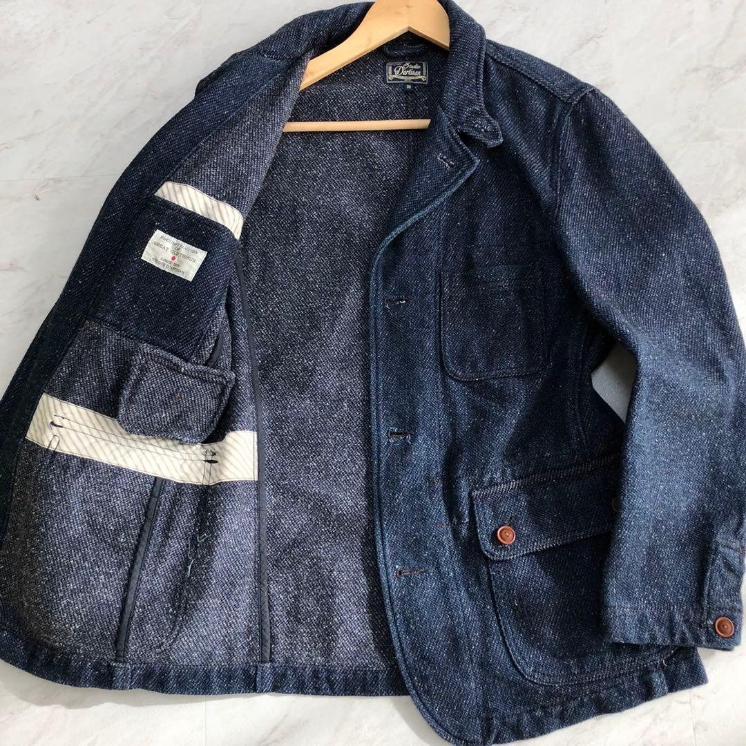 【美品】 ダルチザン ミスターフィールドジャケット インディゴ 38