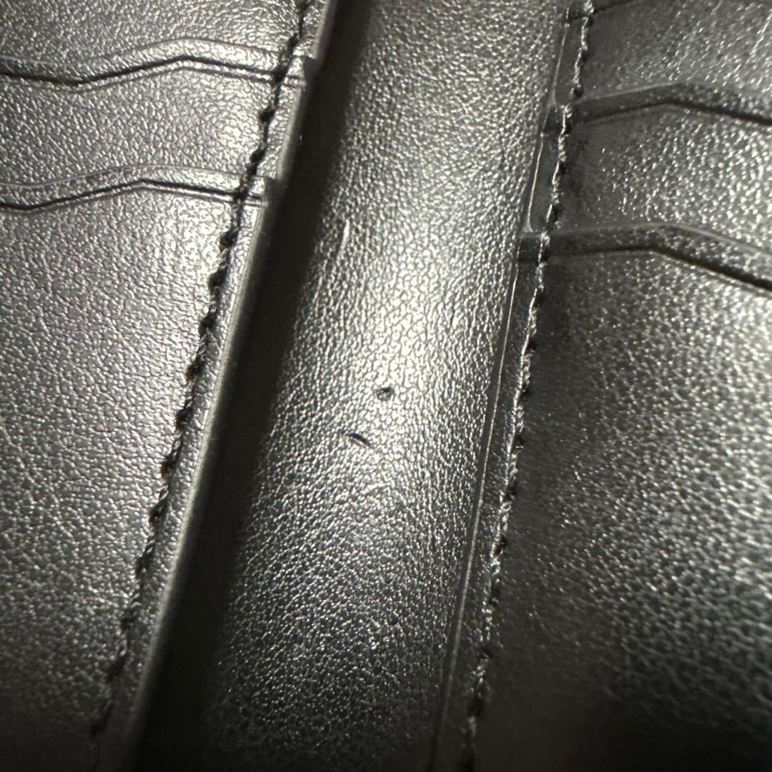 【美品】　MARC JACOBS マークジェイコブス　財布　シルバー　ラメ