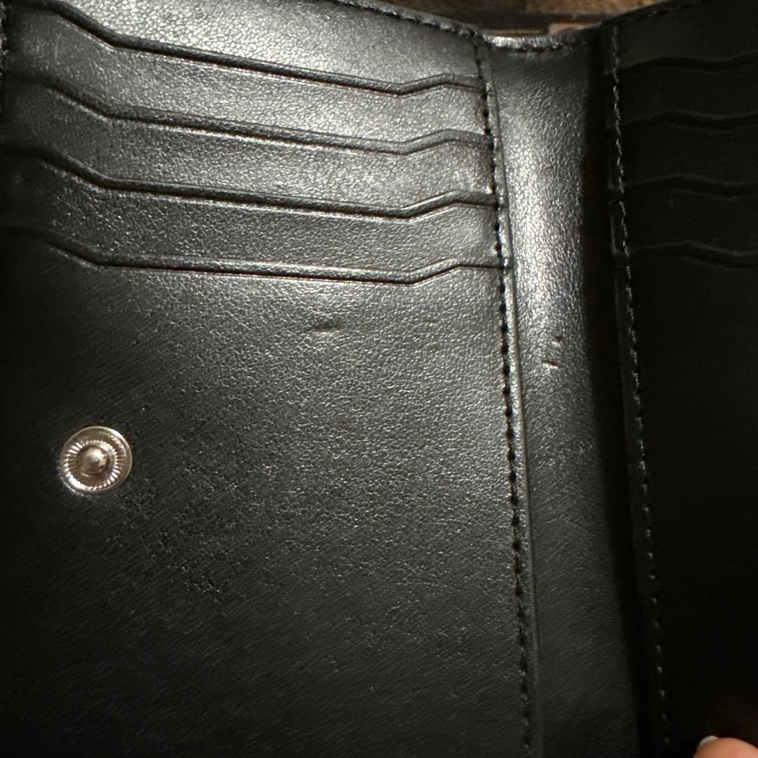 【美品】　MARC JACOBS マークジェイコブス　財布　シルバー　ラメ