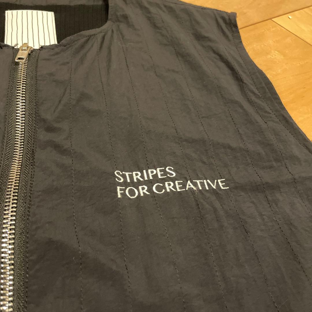 デ*ア様 S.F.C STITCHED ZIP VEST 黒【SFCSS25J0