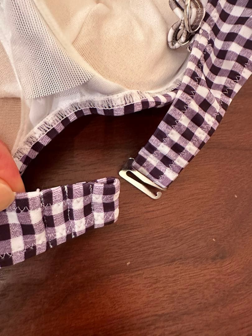 入手困難‼️【新品未使用】JILLSTUART ジルスチュアート/チェック柄ビキニ